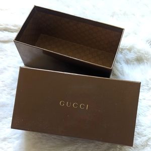 Authentic Gucci Sunglasses Box (large frame)
